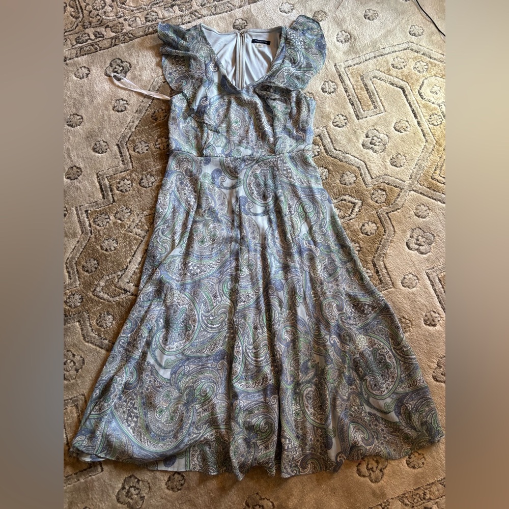 Tommy Hilfiger Elegant Paisley Print Dress